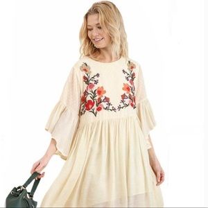 Umgee Embroidered Dress
